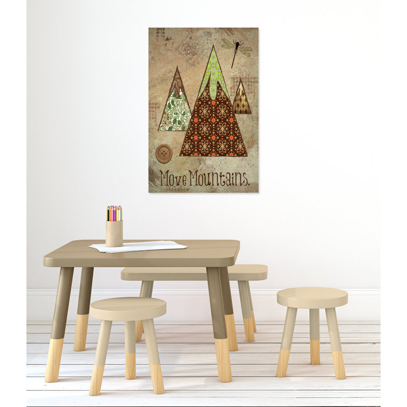 Adhésif décoratif 3 pi Vintage, H 36 po x l 24 po x P 1,5 po, Canevas