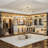  127.5” x 86.8” Closet System with Wooden Drawers(Adjustable Width)-889686007