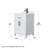 Beckett 24" Freestanding Single Bathroom Vanity with Cultured Marble Top-86409852-86409848-86409849