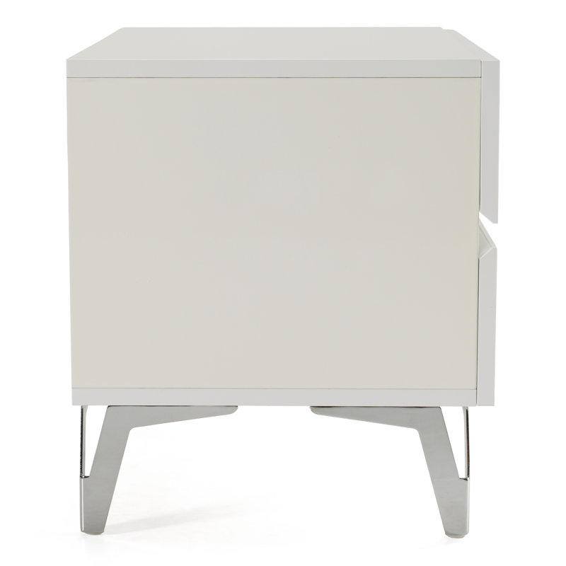 Ensemble de chambre avec lit plateforme 3 pièces Amiah, Grand