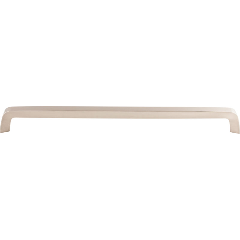Tapered Bar Pull, Brushed Satin Nickel, 12 5/8" Center to Center