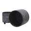 S / 2 POT DE FLEURS 6/8 ", NOIR