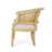 Wood And Cane Accent Chair-620678354