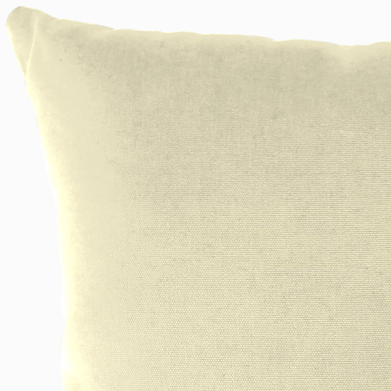 Sunbrella Outdoor Throw Pillow, Canvas Canvas Sunbrella® Canvas, 16" H x 16" W