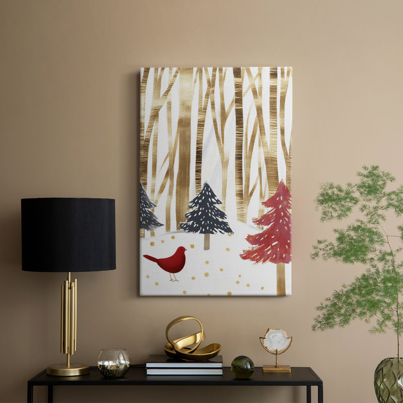 Art de Noël des Fêtes de Noël - galerie Cavas sur mesure, H 36 po x l 24 po
