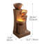 Fontaine d'extérieur 28,54 "avec lumières DEL Teamson Home-216422294