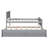 Twin Size Daybed with Trundle and Drawers-488934258