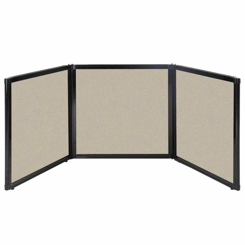 Présentoir sur plateau, Sable, 78 po x 24 po