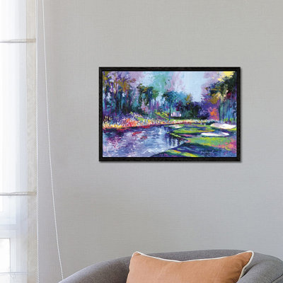 Golf Hole I by Richard Wallich - Painting on Canvas