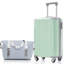 Ensemble de bagage à main 20 pièces 3 pièces avec roulettes, valise légère en ABS rigide pour les escapades de fin de semaine, voyage d'affaires-129391707
