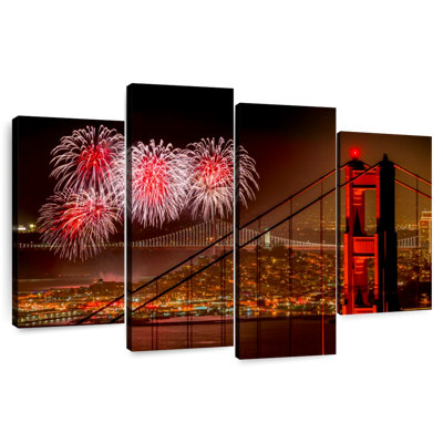 Lilie Festive San Francisco Skyline