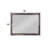 Dark Cherry Finish Mirror