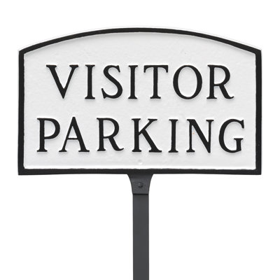 Enseigne standard pour visiteurs