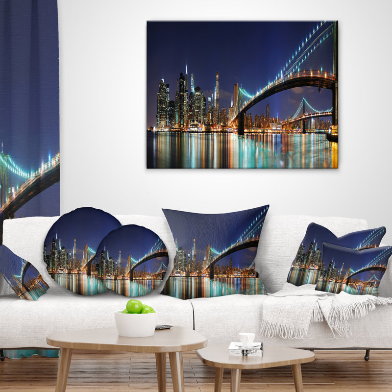 Coussin Brooklyn Bridge