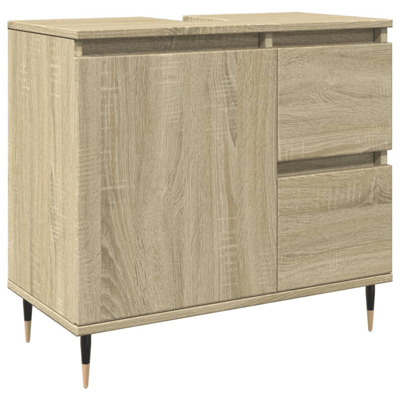 Brizia Bathroom Cabinet, Natural