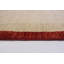 Tapis en laine crème/rouge 5 po x 6 pi 7 po à main one-of-kind-noué la 2010 Krusa