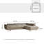 4 Seater Velvet Corner Sofa -383019159-383019157