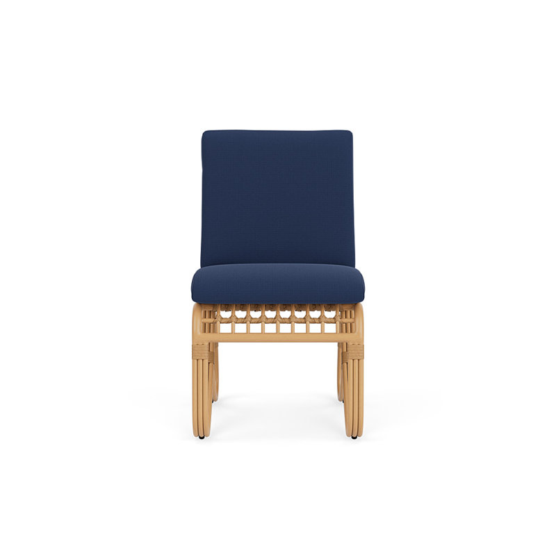 Riviera Outdoor Dining Side Chair, Beach Navy