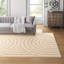 Tapis beige à poils longs Bartletto-125476098-125476099