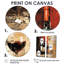 «Midnight Blue Sommeliers Red Wine - Black», art mural sur toile-1043111243-1043111240-1043111241