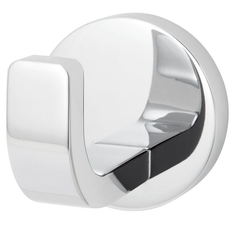 Vector Wall Mounted Robe Hook, Polished Chrome