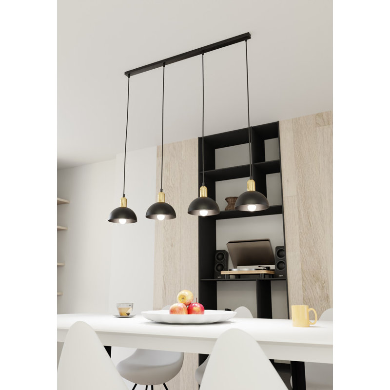 Audraya 4 - Light Pendant, Matte Black