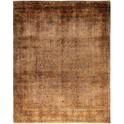 Overdyed One-of-a-Kind 8' 3" X 10' 2" Hand Knotted Area Rug