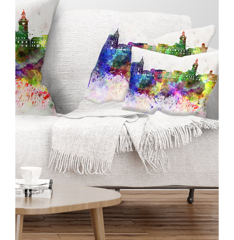 Coussin lombaire cityscape brasov horizon