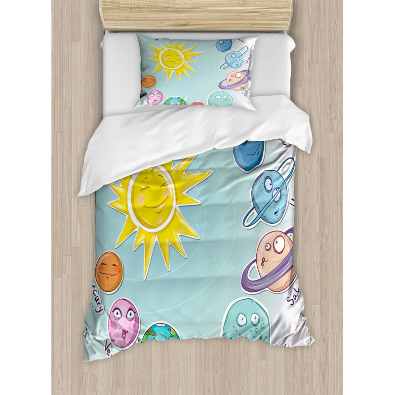 Breelee 260 TC Duvet Cover Set, Single - 1 Standard Pillowcase