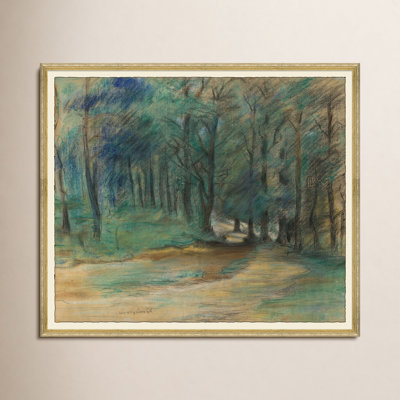 Pastel "Wood Path Drawing" Print