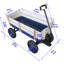 Chariot de jardin élégant pour l'extérieur tout-terrain