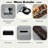 Mgo Propane Outdoor Rectangular Fire Pit With Side Cutout Handles, Steel Burner, Adjustable Flame Control, Lava Rocks And Rain Cover-392248779