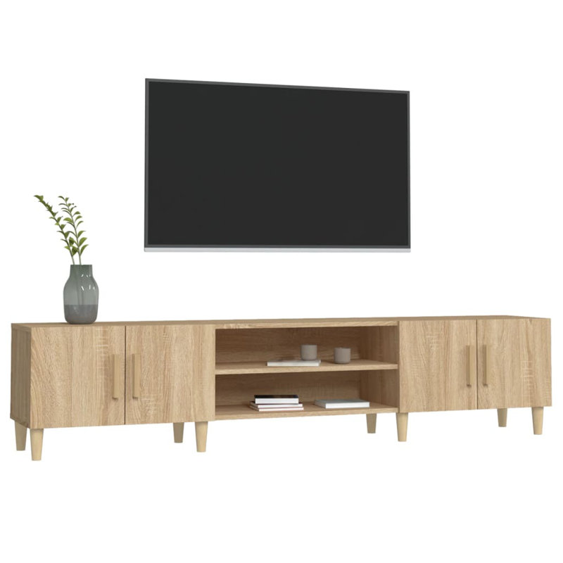 Kyeisha TV Cabinet 180x31.5x40 cm Engineered Wood, Sonoma Oak