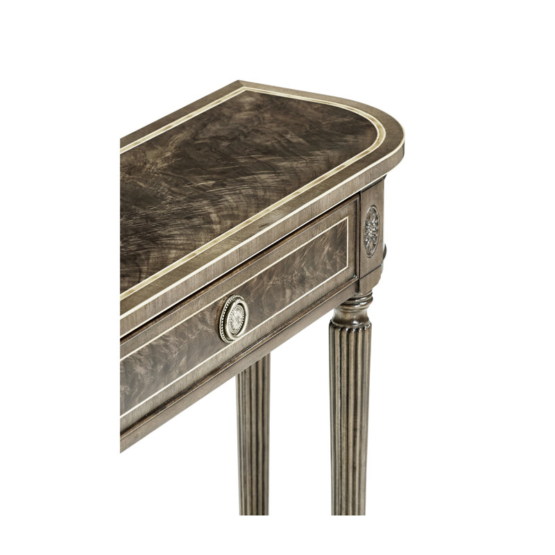 Buckingham 54'' W Solid Wood Console Table, Bleached Mahogany