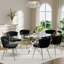 Ensemble de table à manger rectangulaire élégant pour 6 personnes-1004024614-1004024664-1004024665
