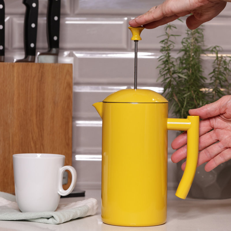 Frieling 34 oz - French Press Coffee Maker, Sunshine Yellow
