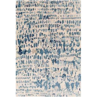 Kavita Hand Tufted Abstract Indoor Rug