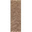 Tapis de couloir réversible en laine Kilim