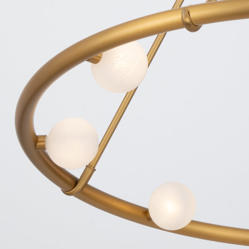 29.5'' LED Luxe Gold Chandelier