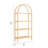 Vexley Tall Narrow Arched Bookshelf-115213846-115213850
