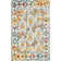 Tapis bleu / jaune Walmoor Ikat