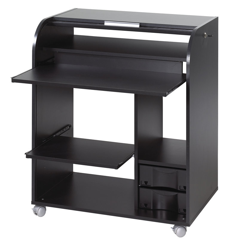 Must 2 -Drawer, Black/Oak