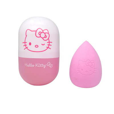 Hello Kitty Silicone Makeup Blender Case And Blending Set, Beauty Blender Holder With Ventilation