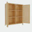 Armoire de rangement de 42 pouces de grande capacité, qui peut être utilisée comme armoire à chaussures