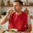 Adult Eating Bib With Crumb Catcher, Reusable Waterproof Dining Apron For Elderly Men Women, 29.5x17.7in Red-94171497