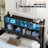 Tryston Bed Frame With Bookcase Headboard-1734586750-1741736392