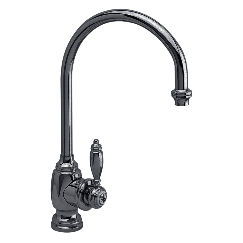 Hampton Kitchen Faucet, Matte Black