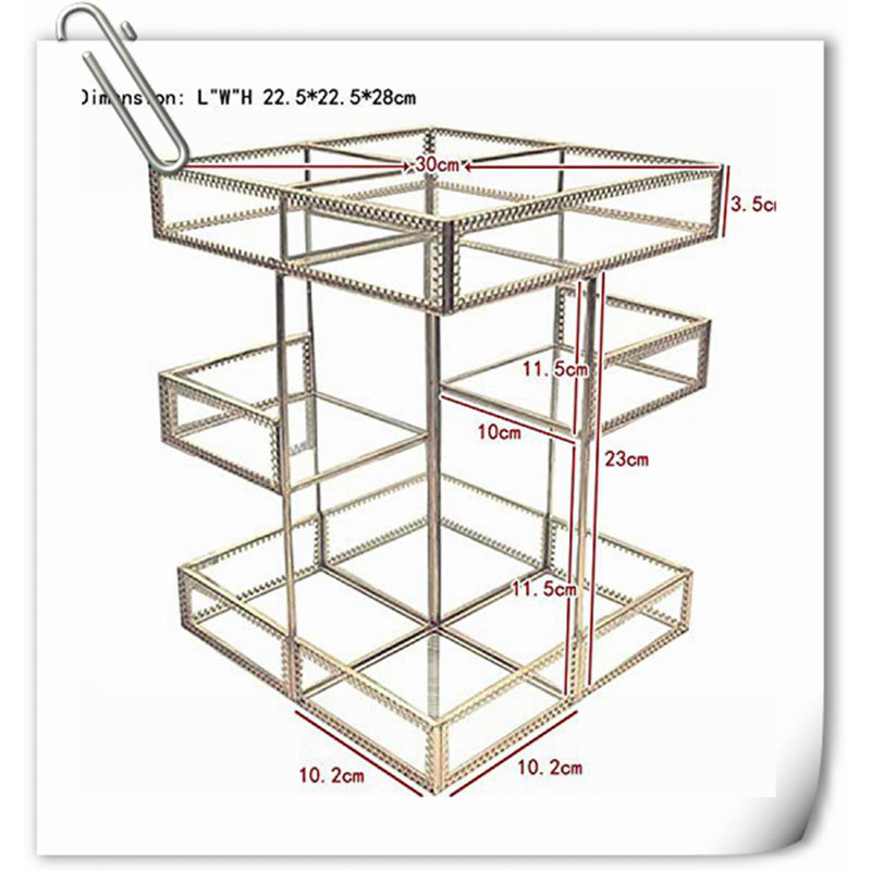 Fleisig Makeup Organizer