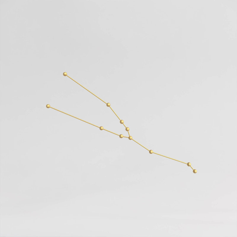 11 - Light Unique Geometric Chandelier
