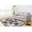 Tapis brun à motif géométrique Adonia-1951517389